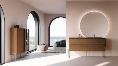 Mobili da Bagno con Maniglia a Gola